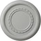 Ekena Millwork Federal Roped Small Ceiling Medallion (Fits Canopies up to 6"), 12 5/8"OD x 1 1/8"P, Frost CM12FEFRF - alternate 1